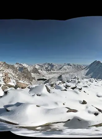 3д панорама горы