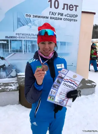 Анастасия Гордеева биатлонистка