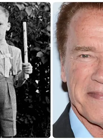 Arnold Schwarzenegger в детстве