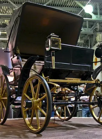 Автомобиль фрезе и Яковлева в 1896