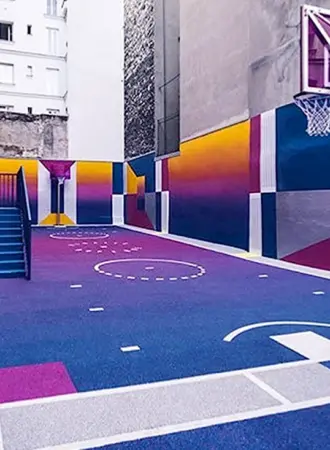 Баскетбольная площадка Pigalle Duperré