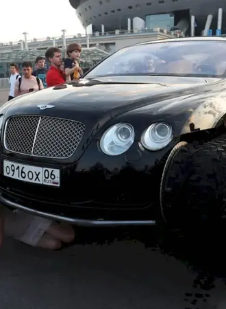 Бентли Континенталь на гусеницах