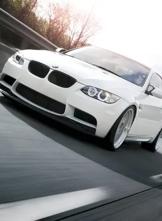 BMW 5 машина белая