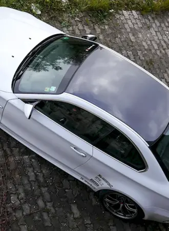 BMW e90 черная крыша