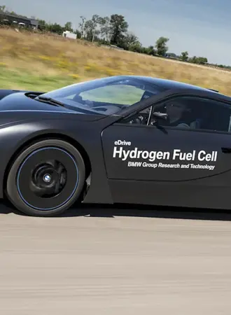 BMW i8 hydrogen fuel Cell