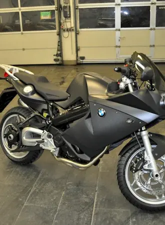 BMW мотоцикл черный