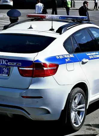 BMW x7 полиция