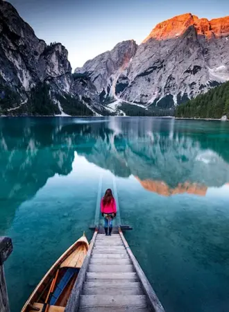 Braies озеро Италия