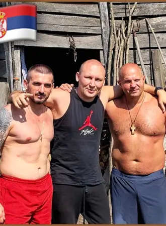 Братья Емельяненко в молодости
