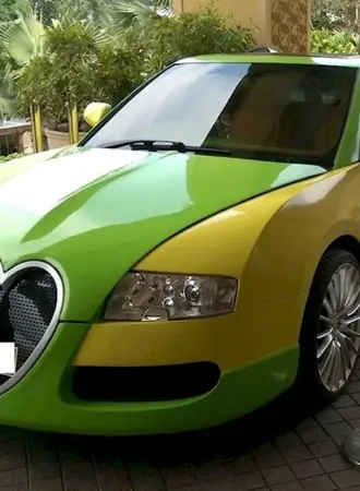 Bugatti Veyron в Индии