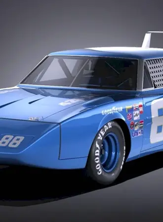 Dodge Charger Daytona 1969 NASCAR