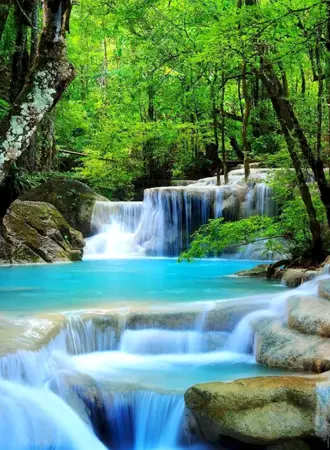 Фотообои водопад Erawan