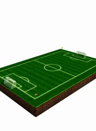 Футбольное поле 3d Max
