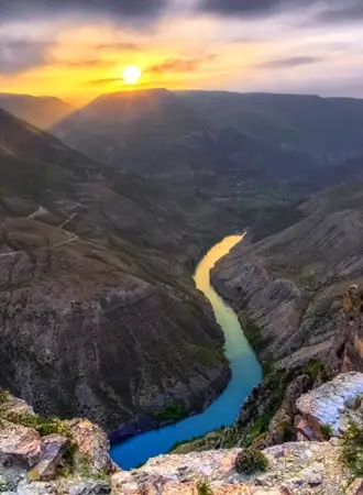 Горы Дагестана Сулакский каньон