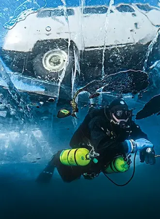 Ice Diving айс-дайвинг