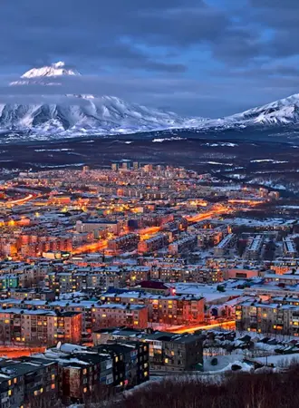 Камчатка город Петропавловск Камчатский