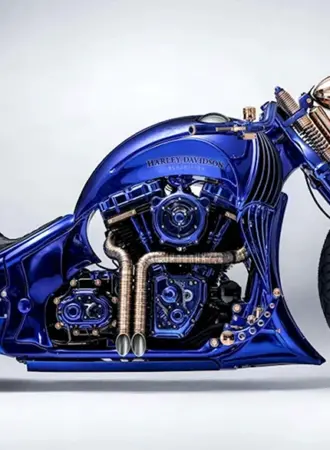Харлей Дэвидсон Blue Edition