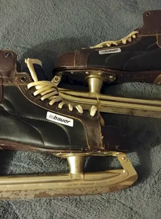 Хоккейные коньки Винтаж Bauer 100