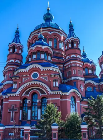 Храм иконы Казанской Божьей матери Иркутск