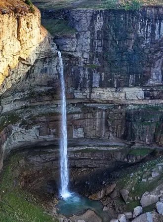 Хунзах водопад Тобот