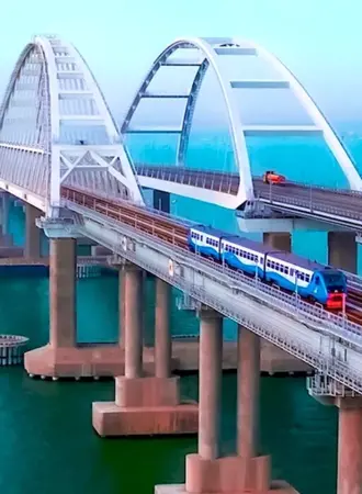 Крымский мост через Керченский пролив