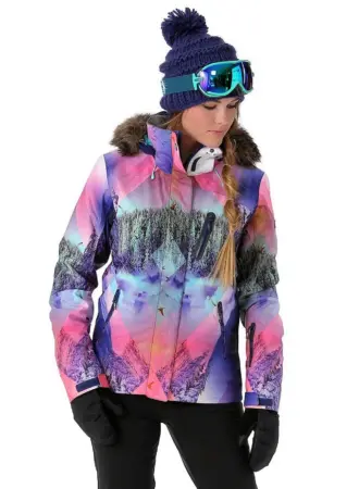 Куртка сноубордическая Roxy Jet Ski Snow Jacket true Black Pokhara