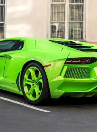 Lamborghini Aventador lp700-4 Green
