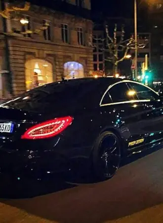 Mercedes CLS 63 AMG черный
