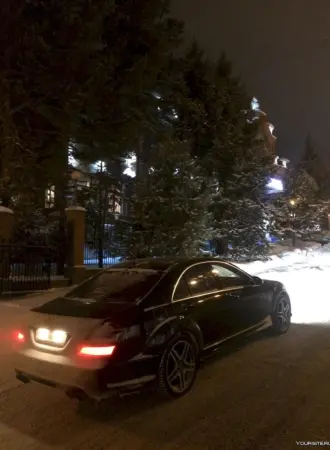 Мерседес 221 зима
