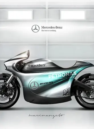 Мотоцикл Mercedes