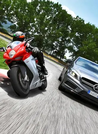 MV Agusta и мерс