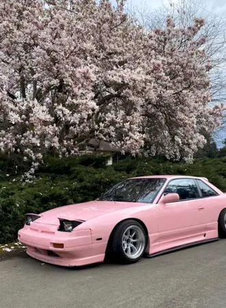Nissan 180sx Pink
