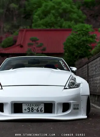 Nissan Fairlady Convertible z33 White