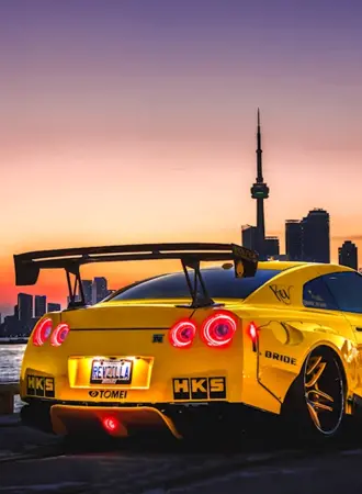 Nissan GTR r35 4к