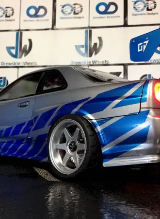 Nissan Skyline пол Уокер