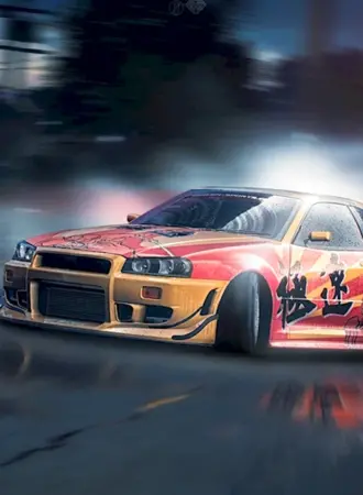 Nissan Skyline r34 дрифт