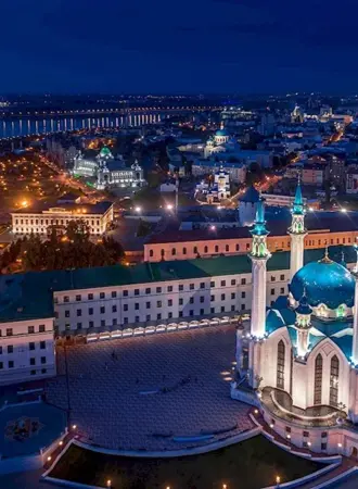 Ночная Казань — «огни Казани»