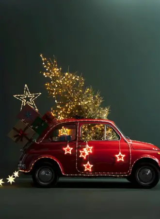 Новогодний автомобиль