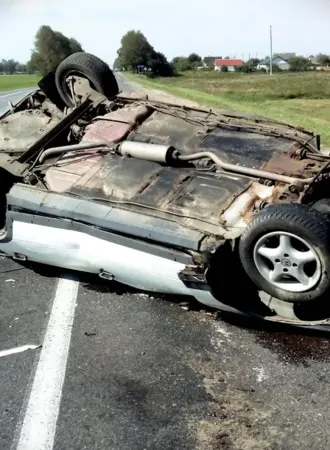 Опрокидывание автомобиля