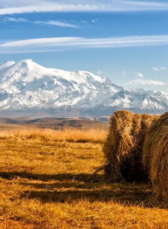Осень Кавказ Кабардино Балкария горы
