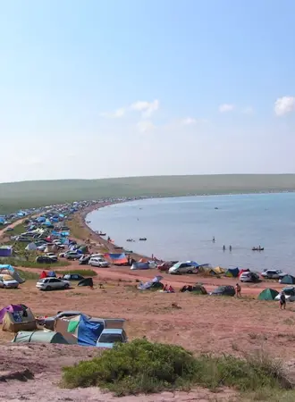 Озеро беле Хакасия