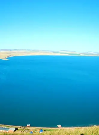Озеро беле Хакасия
