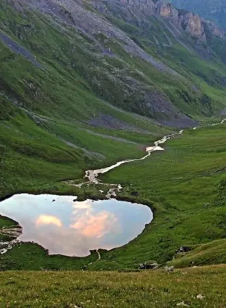 Озеро Кяфар Архыз