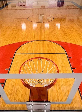 Паркет на баскетбольных площадках NBA