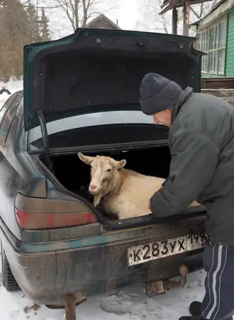 Перевозка коз