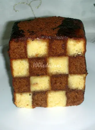 Пирожное шахматное