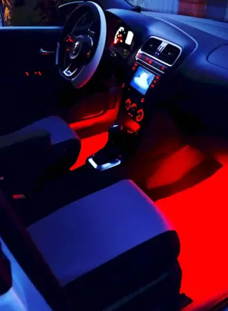 Подсветка салона Volkswagen Polo 2021