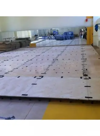 Помост для штанги 1500х1500х100 h YOUSTEEL
