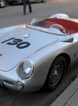 Porsche 550 Spyder Джеймс Дин