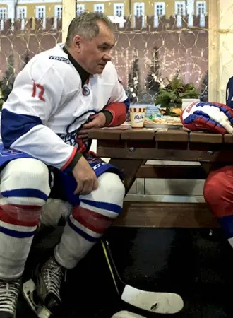 Потанин Путин хоккей